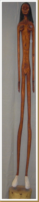 Lindenbaumholz, Höhe ca. 160 cm Lindenbaumholz, Höhe ca. 160 cm