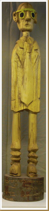 Nussbaumholz, Höhe ca. 80 cm