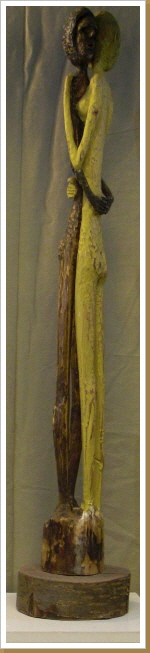 Lindenbaumholz, Höhe ca. 80 cm Lindenbaumholz, Höhe ca. 80 cm