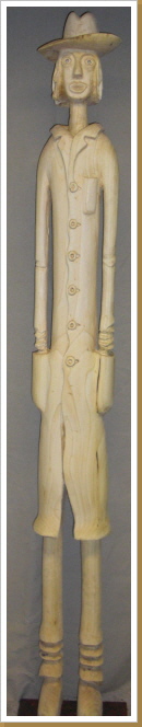 Lindenbaumholz, Höhe ca. 200 cm Lindenbaumholz, Höhe ca. 200 cm