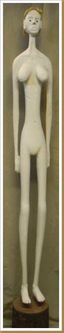 Lindenbaumholz, Höhe ca. 170 cm Lindenbaumholz, Höhe ca. 170 cm